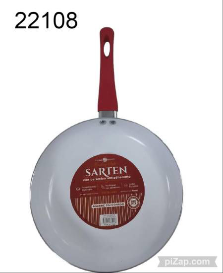 Imagen de SARTEN C/CERAMICA ANTIADHERENTE 24CM DIAMETRO X 4CM 9.24